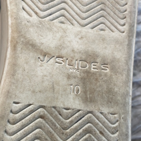 J/Slides Crushed Velvet Blue Annabelle Bow Slide On Sneakers - Picture 9 of 10